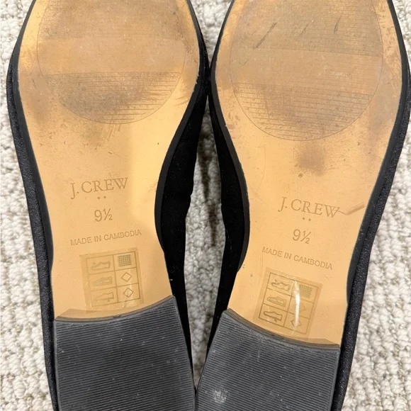 J. Crew Black Velvet Tassel Loafers - Picture 5 of 5